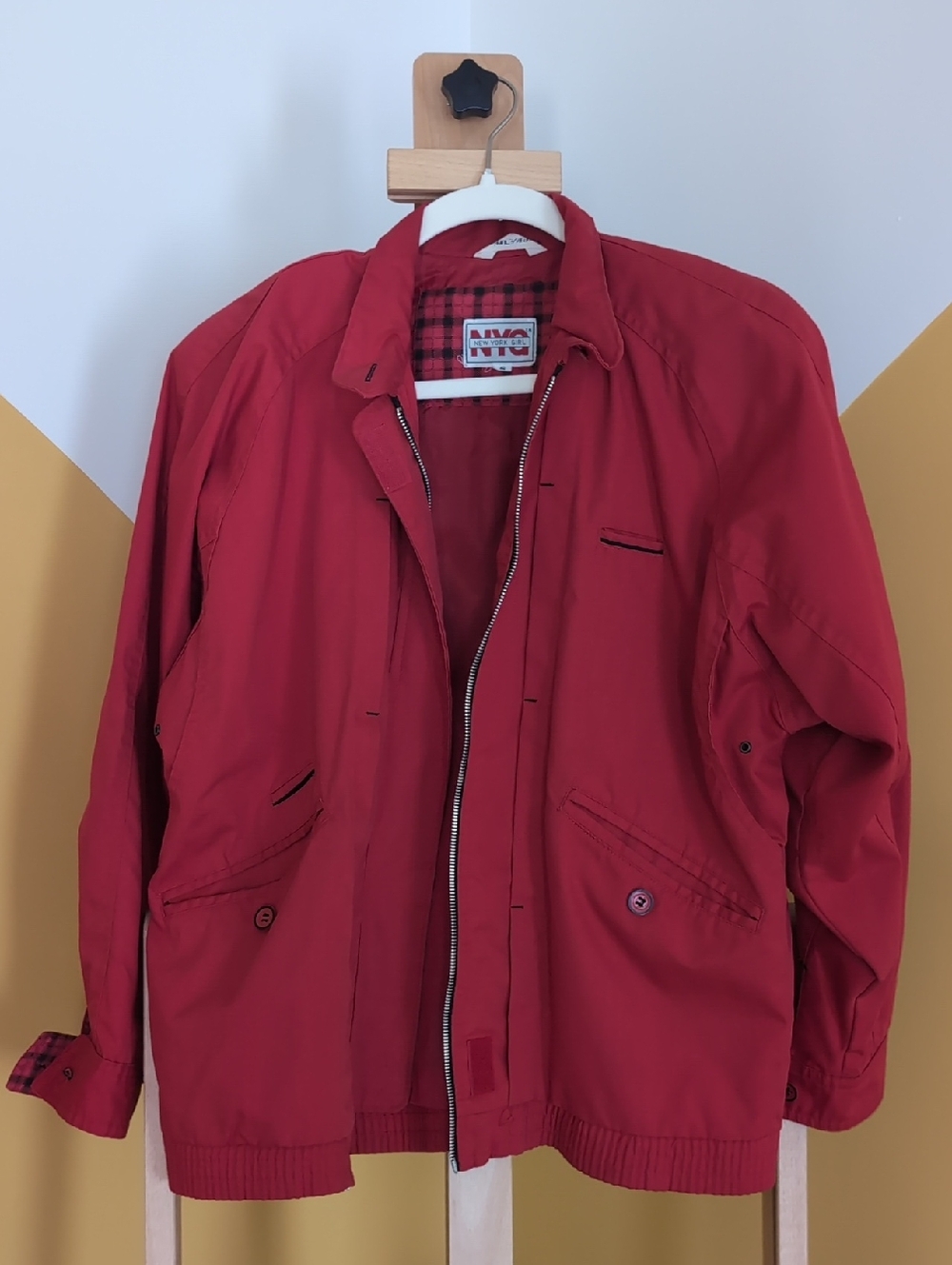 NYC Red Women's Bomber Jacket